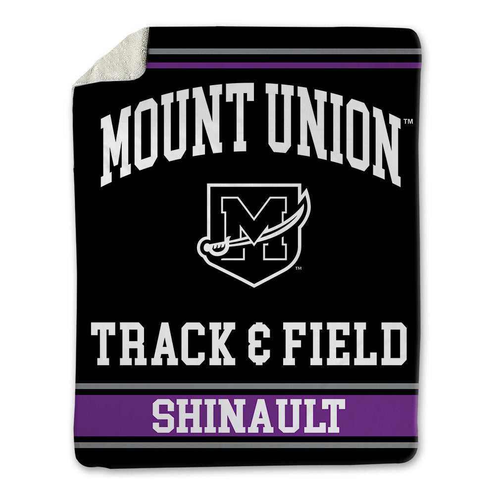Mount Union - NCAA Men's Track & Field : Brayden Shinault - Blanket-0