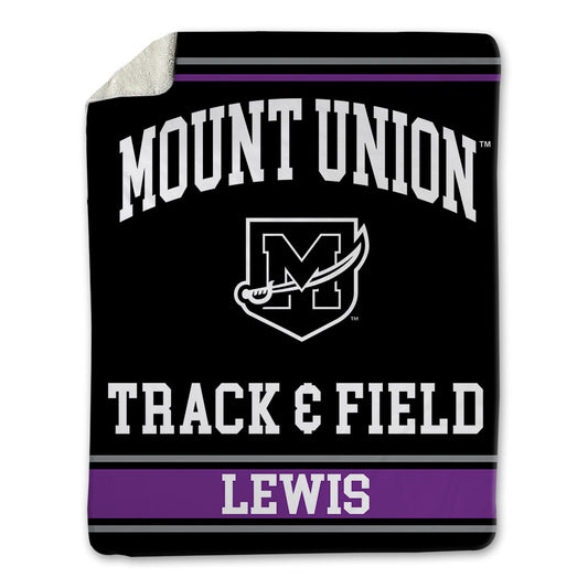 Mount Union - NCAA Men's Track & Field : Carter Lewis - Blanket-0