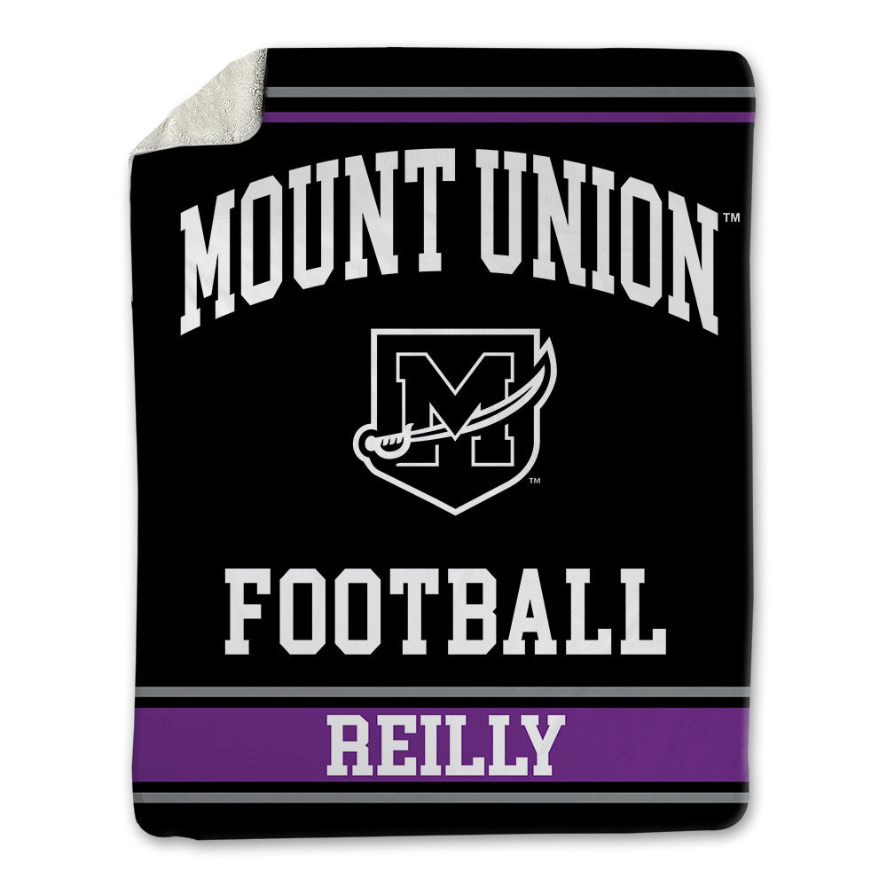 Mount Union - NCAA Football : Mikey Reilly - Blanket-0