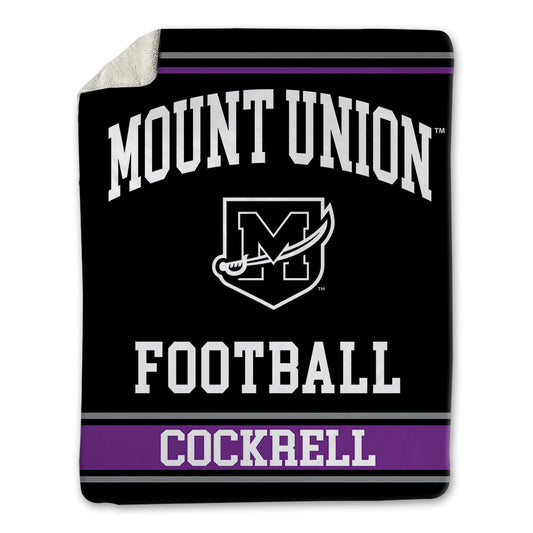 Mount Union - NCAA Football : Jacob Cockrell - Blanket-0