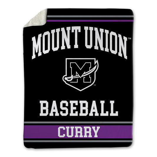 Mount Union - NCAA Baseball : Derek Curry - Blanket-0