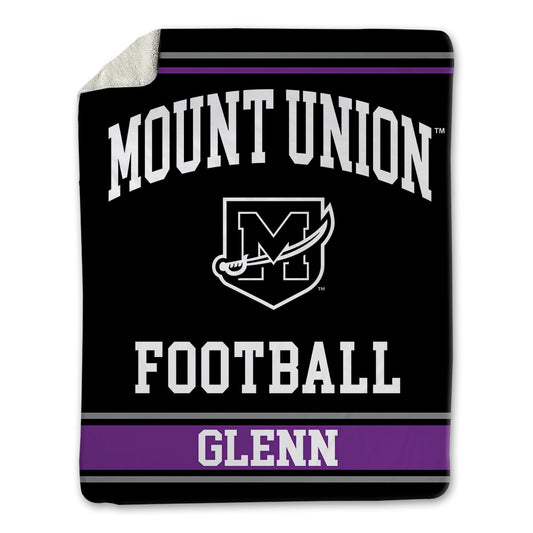 Mount Union - NCAA Football : Christian Glenn - Blanket-0