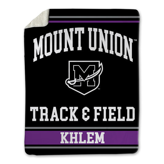 Mount Union - NCAA Women's Track & Field : Abby Khlem - Blanket-0