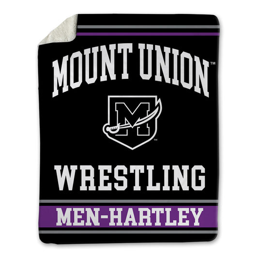 Mount Union - NCAA Wrestling : Iliana Men-Hartley - Blanket-0