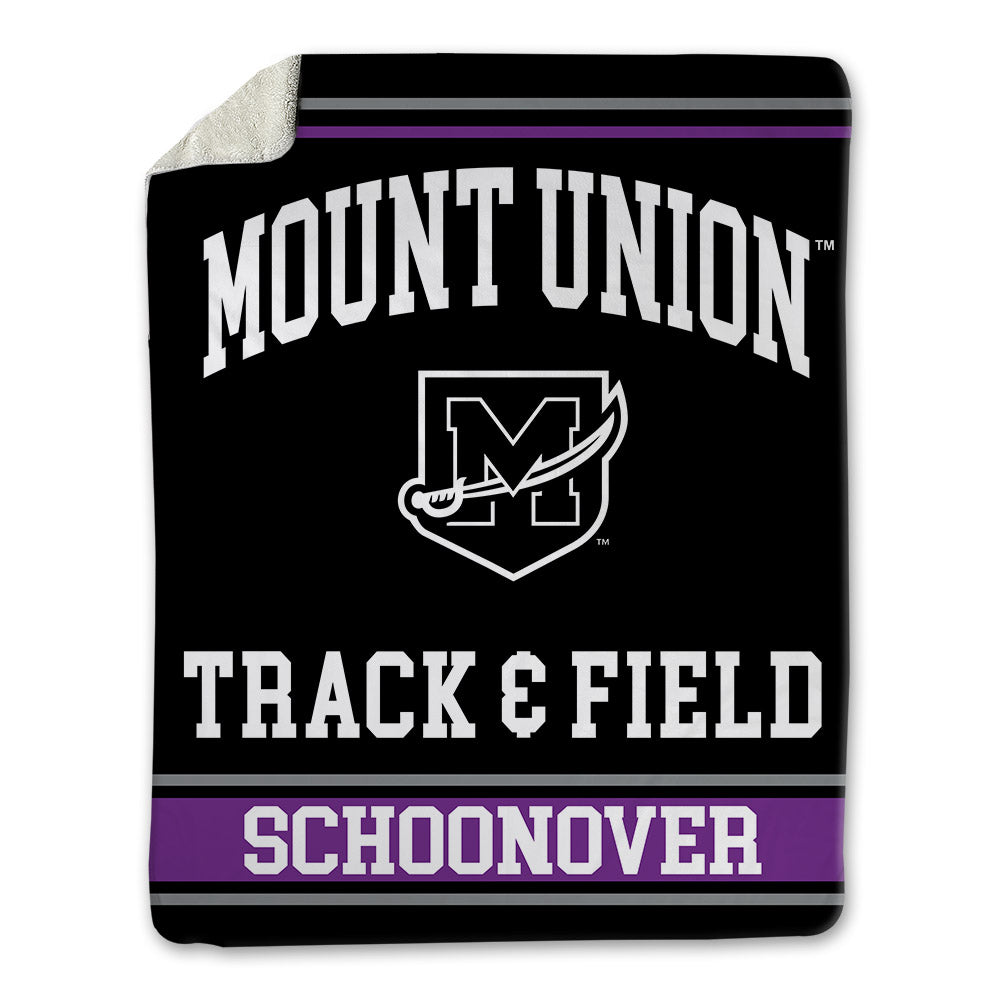 Mount Union - NCAA Men's Track & Field : Josh Schoonover - Blanket-0
