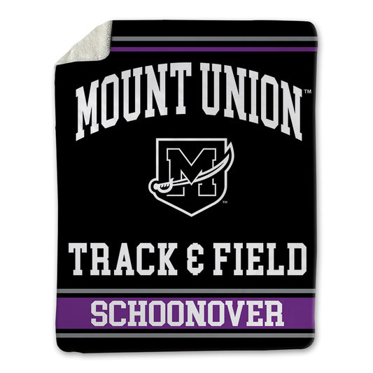Mount Union - NCAA Men's Track & Field : Josh Schoonover - Blanket-0