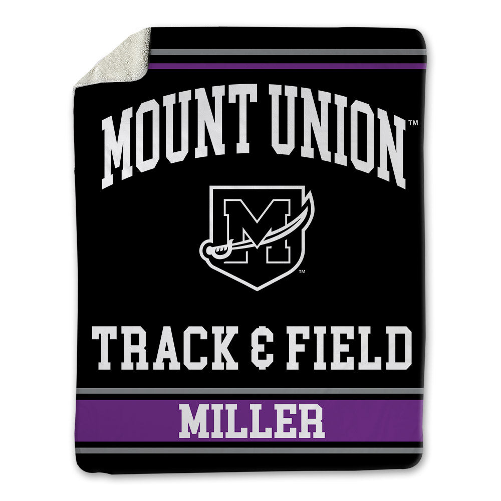 Mount Union - NCAA Men's Track & Field : Michael Miller - Blanket-0