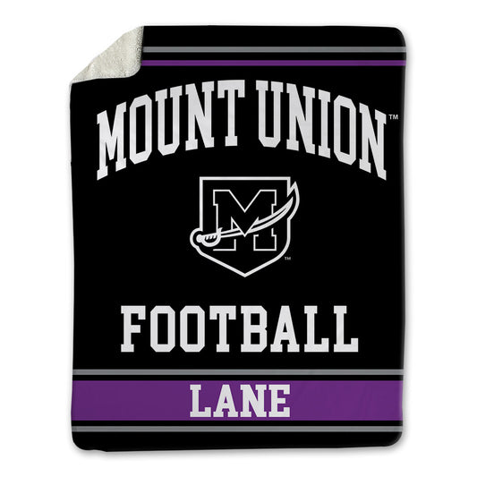 Mount Union - NCAA Football : Jaxon Lane - Blanket-0