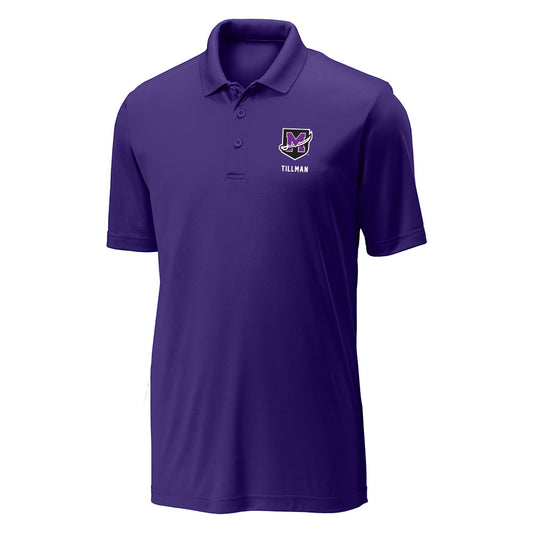 Mount Union - NCAA Football : Jeremiah Tillman - Activewear Polo Shirt-0