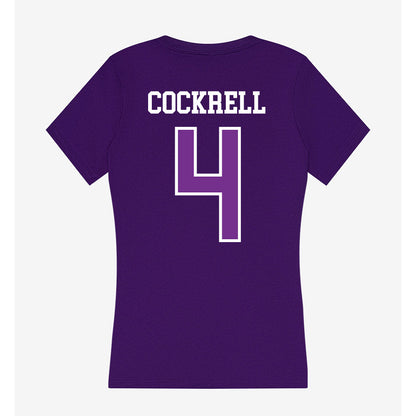 Mount Union - NCAA Football : Jacob Cockrell - Women's V-Neck T-Shirt-1