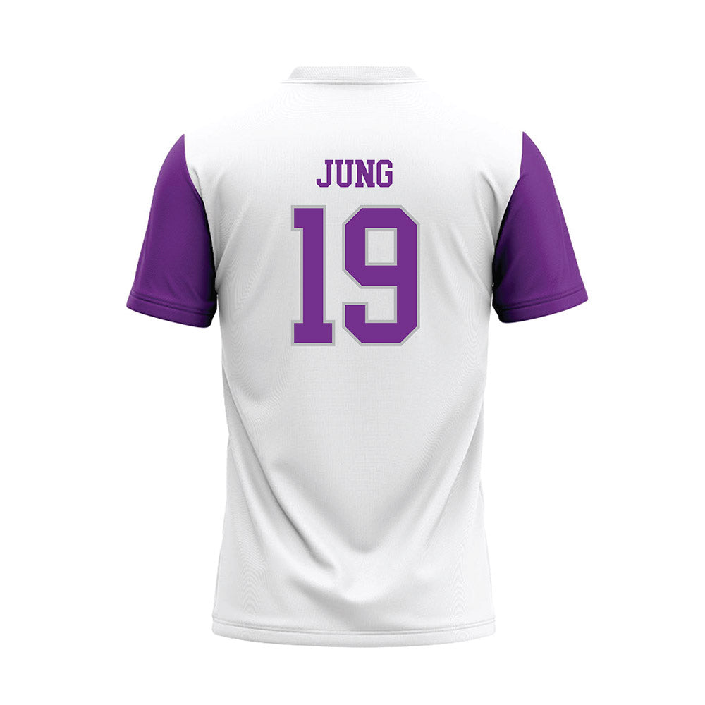 Mount Union - NCAA Baseball : Cole Jung - White Baseball Jersey-1