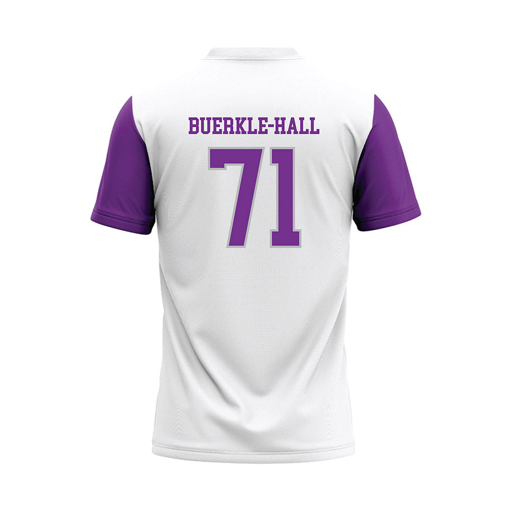 Mount Union - NCAA Baseball : Brayden Buerkle-Hall - White Baseball Jersey-1