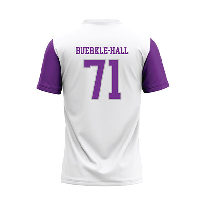 Mount Union - NCAA Baseball : Brayden Buerkle-Hall - White Baseball Jersey-1