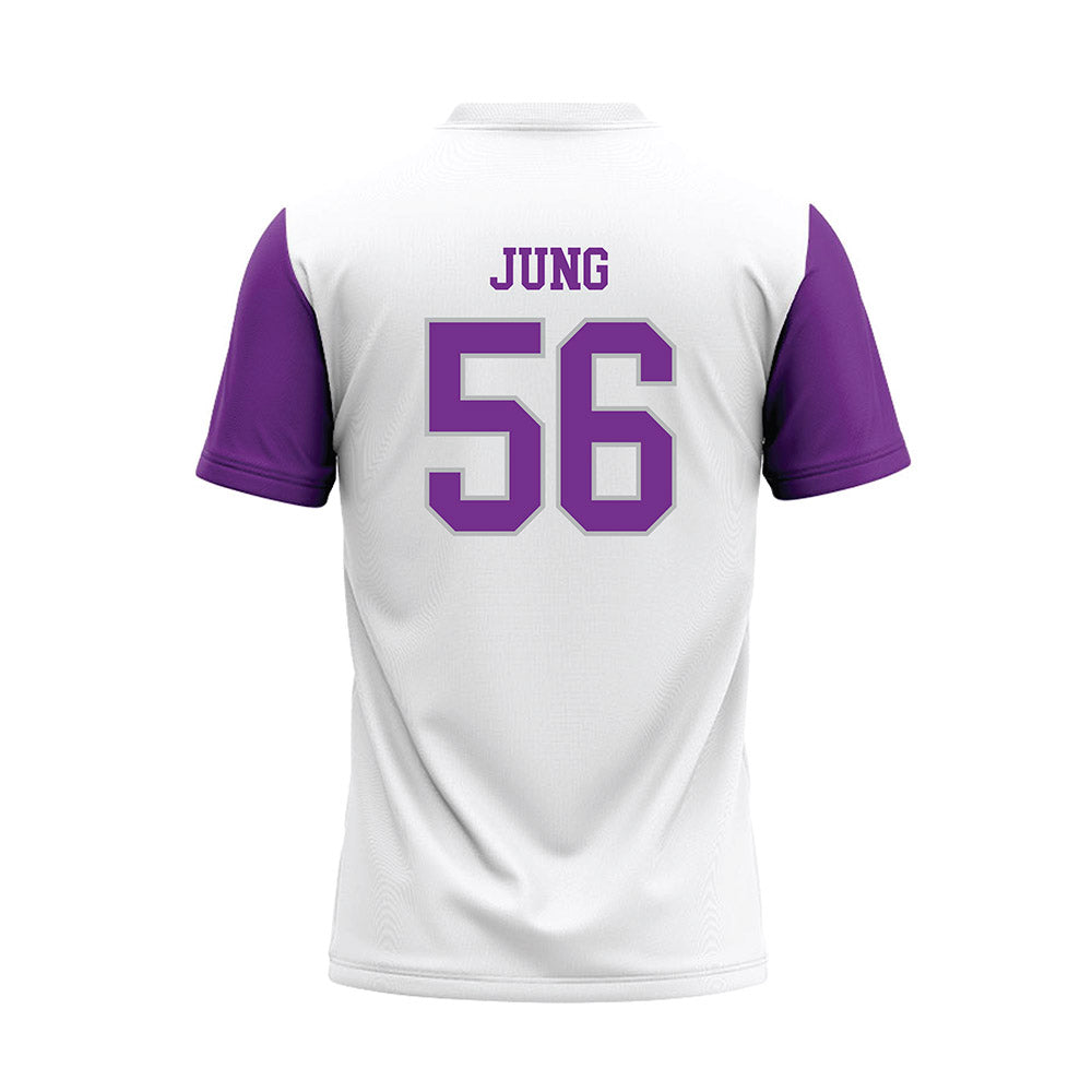 Mount Union - NCAA Baseball : Jake Jung - White Baseball Jersey-1