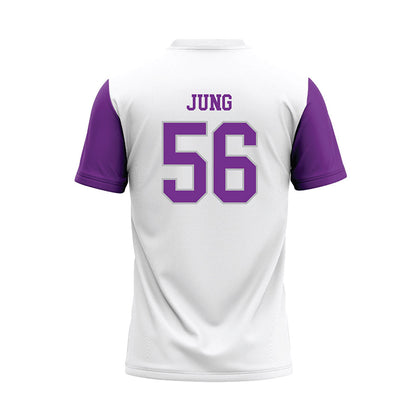 Mount Union - NCAA Baseball : Jake Jung - White Baseball Jersey-1