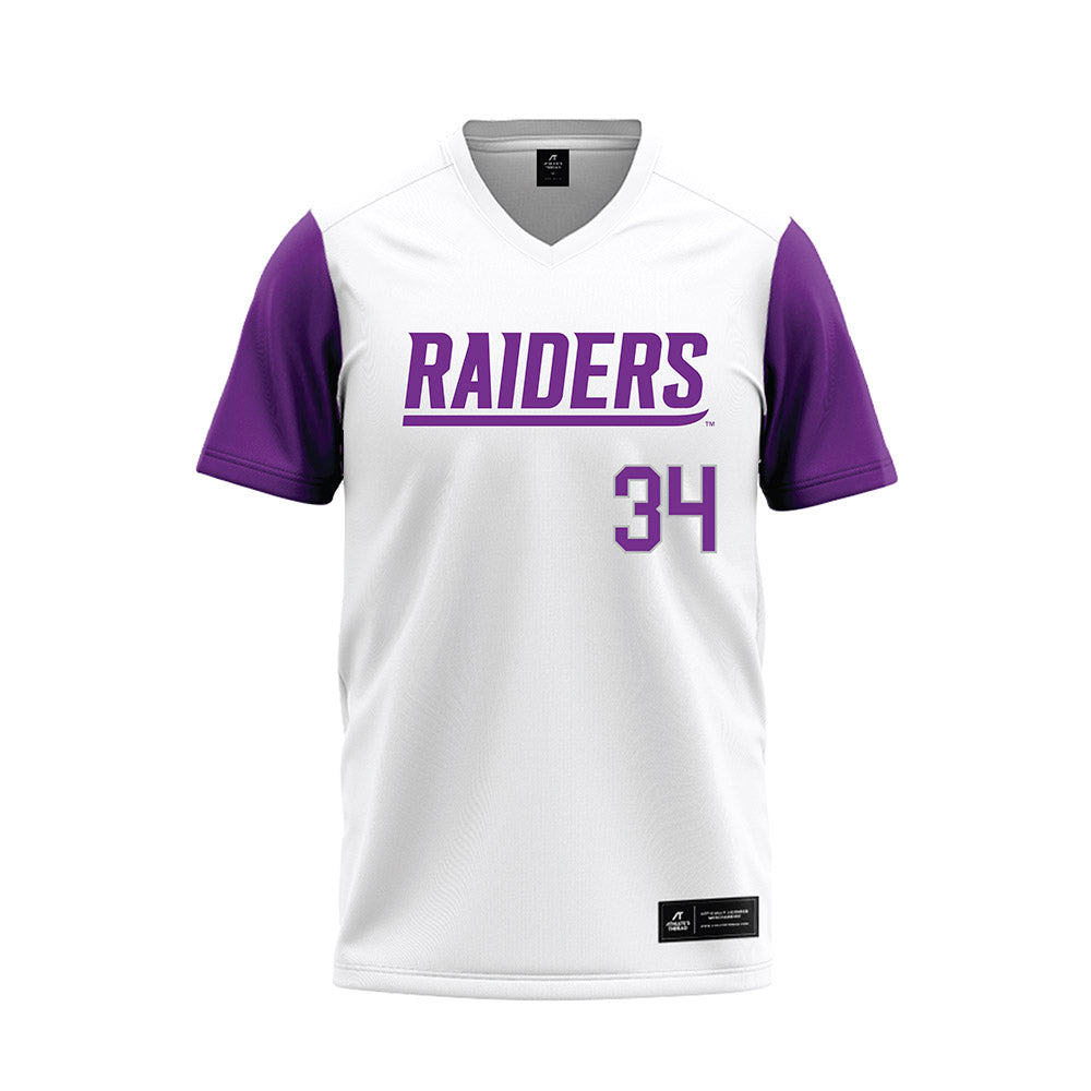 Mount Union - NCAA Baseball : Josh Jenkins - White Baseball Jersey-0