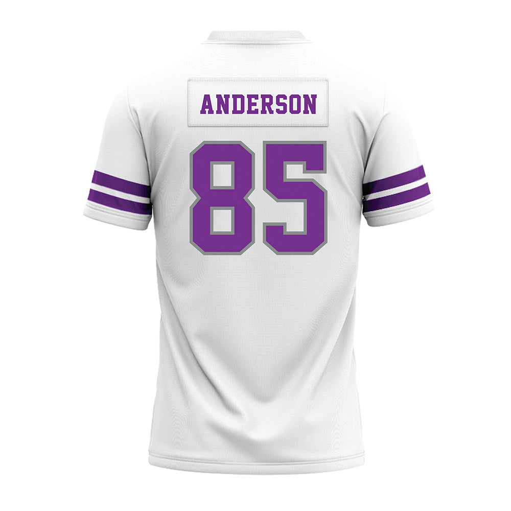 Mount Union - NCAA Football : Grant Anderson - White Premium Football Jersey-1