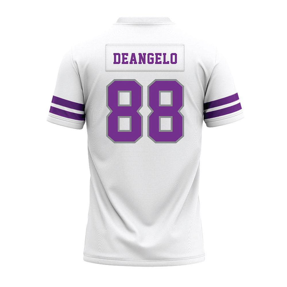 Mount Union - NCAA Football : Bryce DeAngelo - White Premium Football Jersey-1