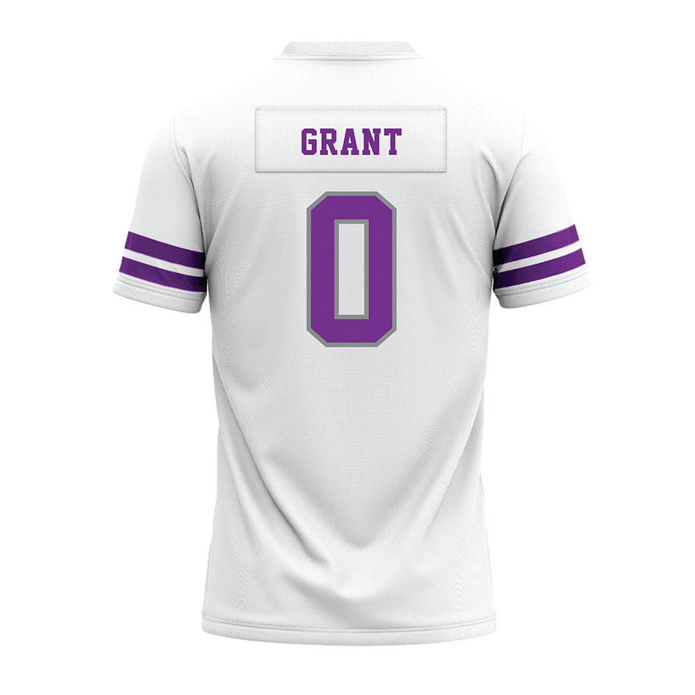 Mount Union - NCAA Football : Davion Grant - White Premium Football Jersey-1