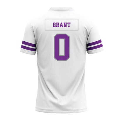 Mount Union - NCAA Football : Davion Grant - White Premium Football Jersey-1