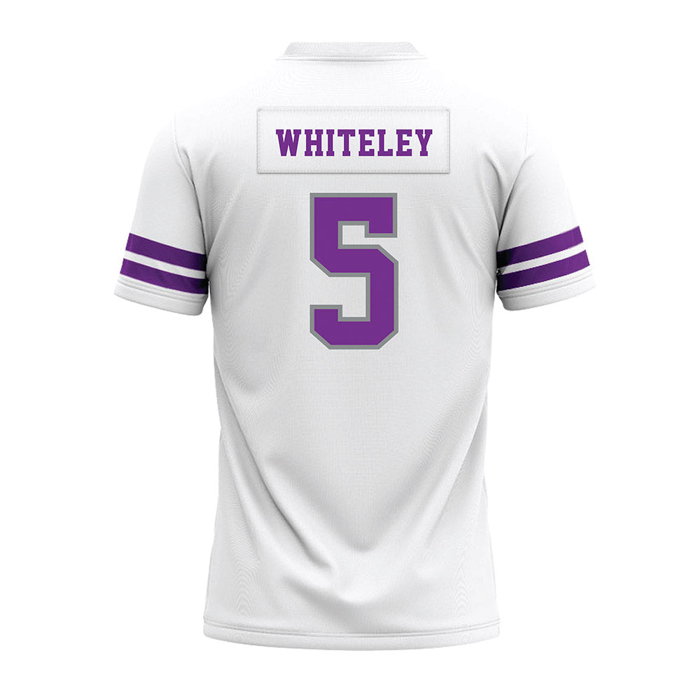 Mount Union - NCAA Football : Jake Whiteley - White Premium Football Jersey-1
