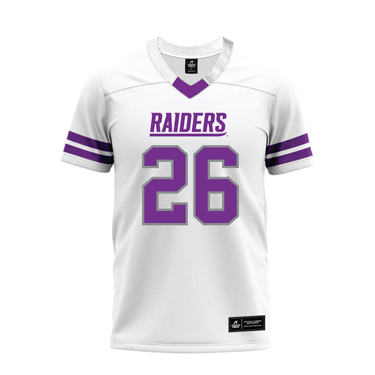 Mount Union - NCAA Football : Kayden Minner - White Premium Football Jersey-0