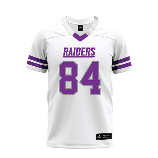 Mount Union - NCAA Football : Mikey Reilly - White Premium Football Jersey-0
