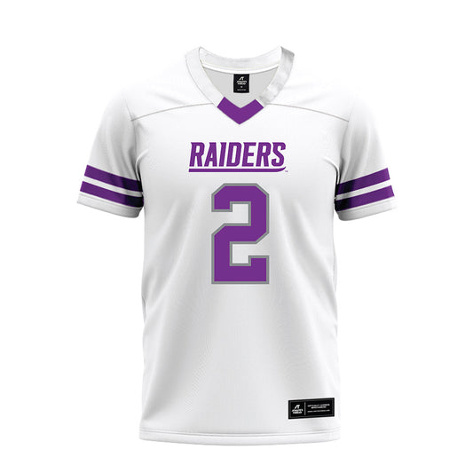 Mount Union - NCAA Football : Nick Turner - White Premium Football Jersey-0