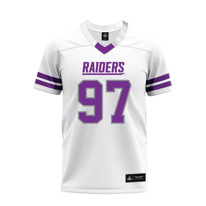 Mount Union - NCAA Football : Jeremiah Tillman - White Premium Football Jersey-0