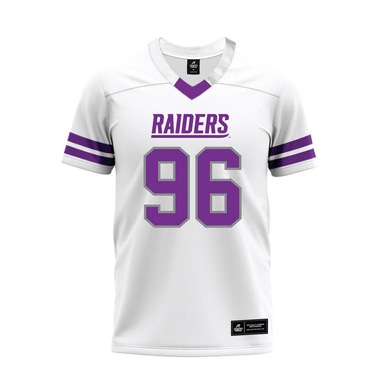 Mount Union - NCAA Football : Zavion Roberts - White Premium Football Jersey-0