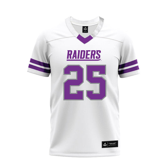 Mount Union - NCAA Football : Shaun Thomas - White Premium Football Jersey-0