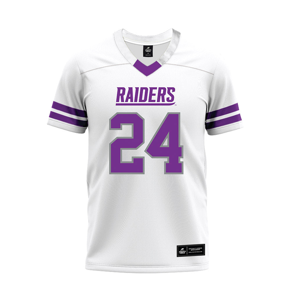 Mount Union - NCAA Football : Kamden Wesley - White Premium Football Jersey-0