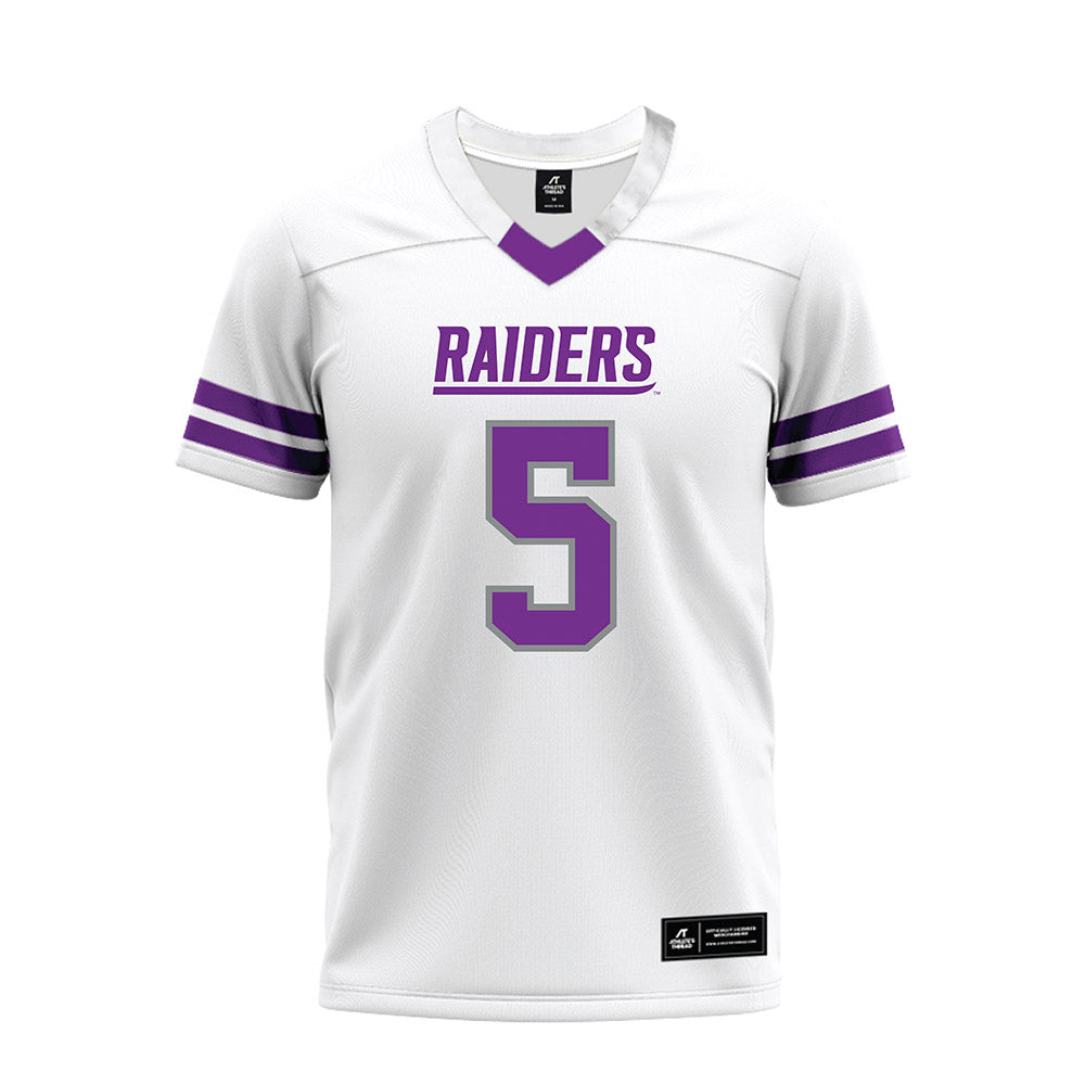 Mount Union - NCAA Football : Jake Whiteley - White Premium Football Jersey-0