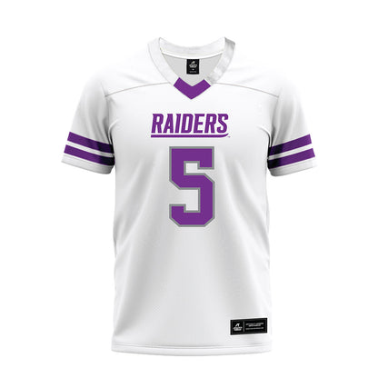 Mount Union - NCAA Football : Jake Whiteley - White Premium Football Jersey-0