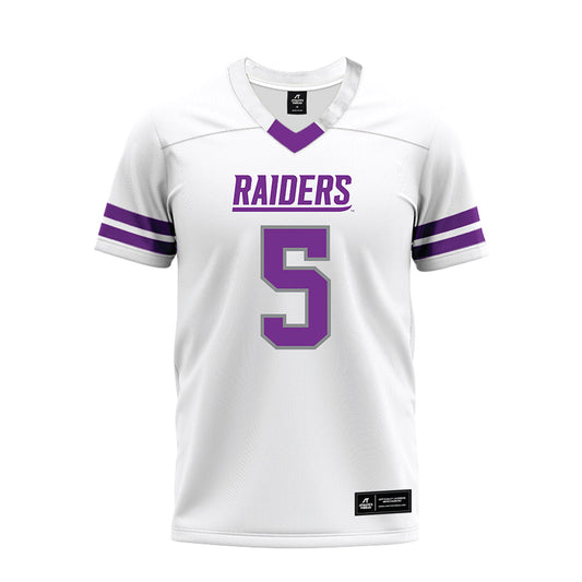 Mount Union - NCAA Football : Jake Whiteley - White Premium Football Jersey-0