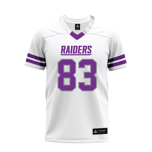 Mount Union - NCAA Football : Christian Glenn - White Premium Football Jersey-0