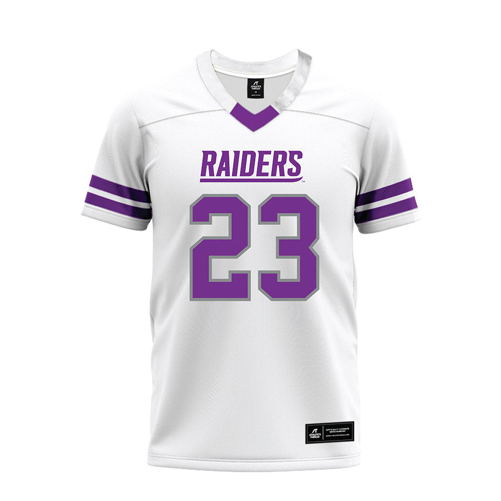 Mount Union - NCAA Football : Gavin Ehrhardt - White Premium Football Jersey-0