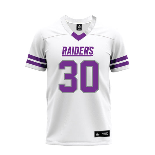 Mount Union - NCAA Football : Keenan Cruz - White Premium Football Jersey-0