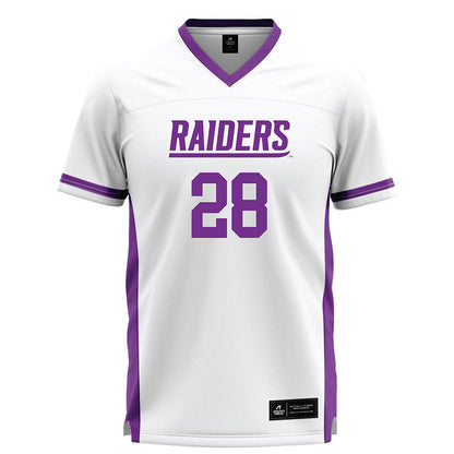 Mount Union - NCAA Men's Lacrosse : Nikolai Lopatka - White Lacrosse Jersey -0