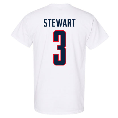 UConn - NCAA Men's Basketball : Jaylin Stewart - NCAA® March Madness® 2025 Shersey T-Shirt-1