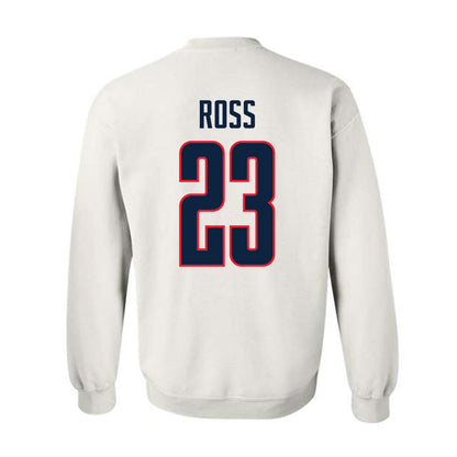 UConn - NCAA Men's Basketball : Jayden Ross - NCAA® March Madness® 2025 Shersey Crewneck Sweatshirt-1