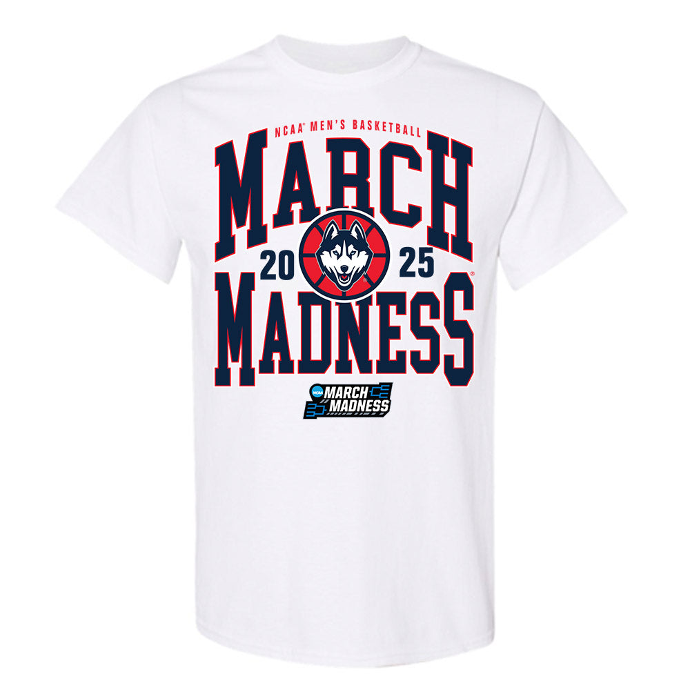 UConn - NCAA Men's Basketball : Solo Ball - NCAA® March Madness® 2025 Shersey T-Shirt-0
