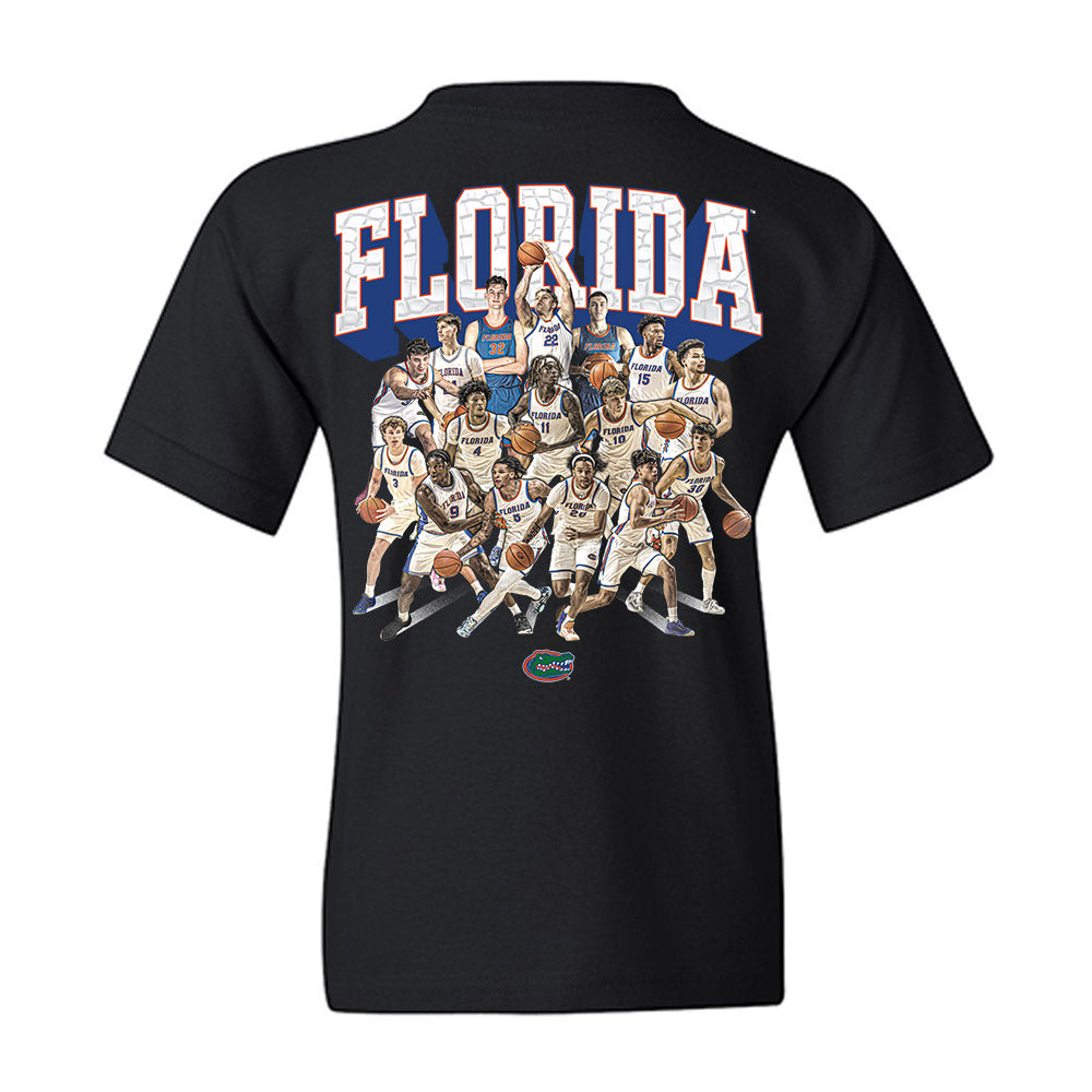 Florida - NCAA Men's Basketball : - NCAA® March Madness® 2025 Team Youth T-Shirt-1