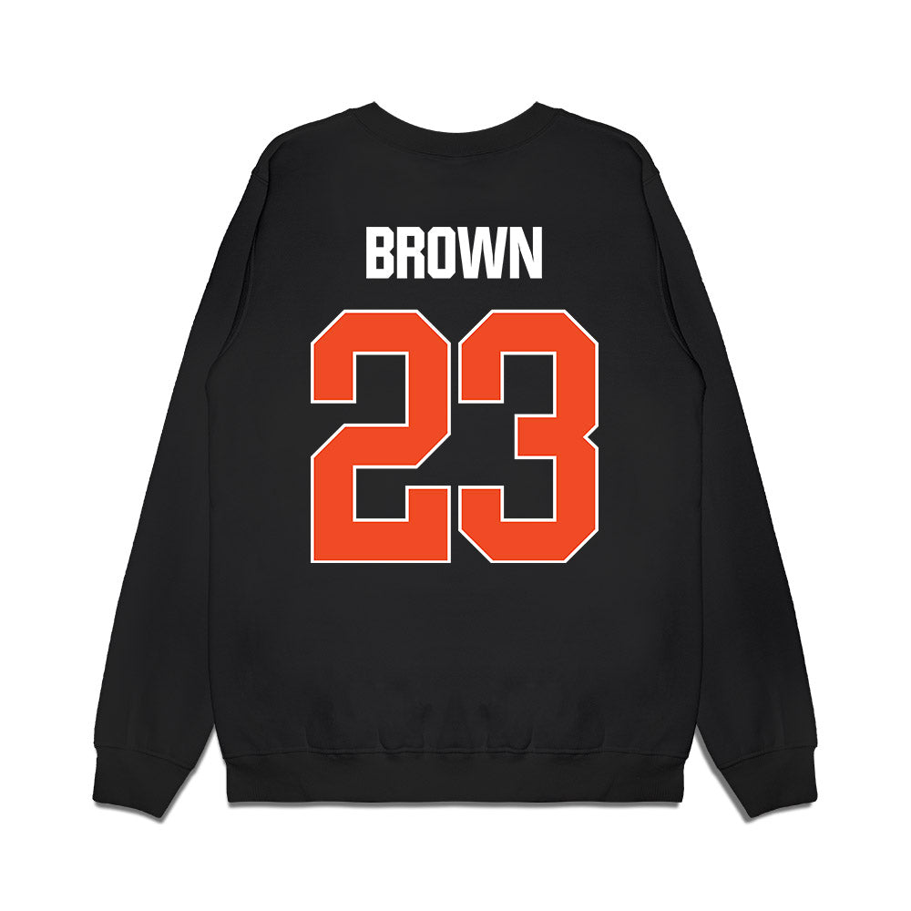 Florida - NCAA Men's Basketball : AJ Brown - NCAA® March Madness® 2025 Sweet Sixteen Shersey Premium Crewneck Sweatshirt-1