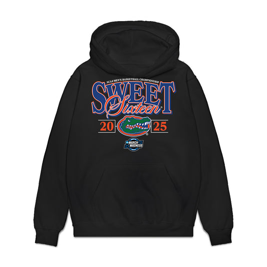 Florida - NCAA Men's Basketball : Alexander Condon - NCAA® March Madness® 2025 Sweet Sixteen Shersey Premium Hooded Sweatshirt-0