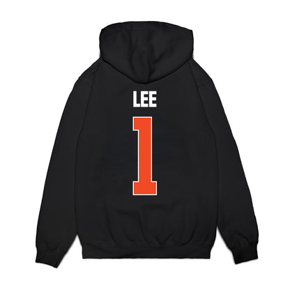 Florida - NCAA Men's Basketball : Xaivian Lee - NCAA® March Madness® 2025 Elite 8 Shersey Premium Hooded Sweatshirt-1
