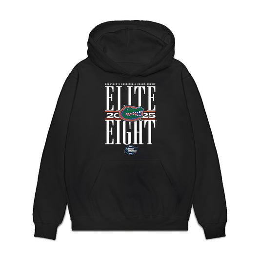 Florida - NCAA Men's Basketball : Micah Handlogten - NCAA® March Madness® 2025 Elite 8 Shersey Premium Hooded Sweatshirt-0