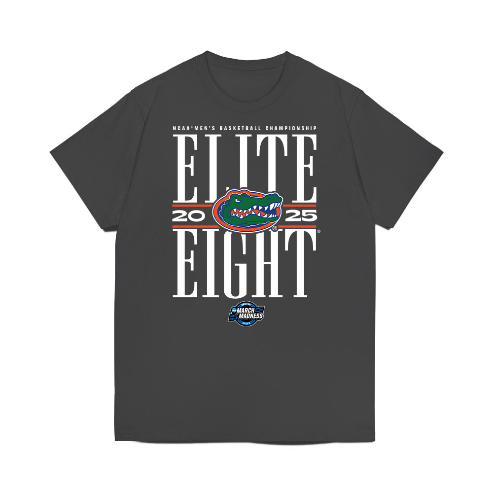 Florida - NCAA Men's Basketball : Viktor Mikic - NCAA® March Madness® 2025 Elite 8 Shersey Premium T-Shirt-0