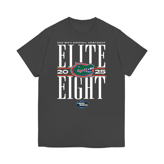 Florida - NCAA Men's Basketball : Viktor Mikic - NCAA® March Madness® 2025 Elite 8 Shersey Premium T-Shirt-0