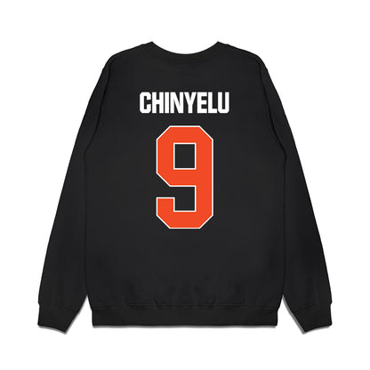 Florida - NCAA Men's Basketball : Rueben Chinyelu - NCAA® March Madness® 2025 Final Four Shersey Premium Crewneck Sweatshirt-1